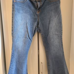 Source of Wisdom Bootcut Jeans Sz 22